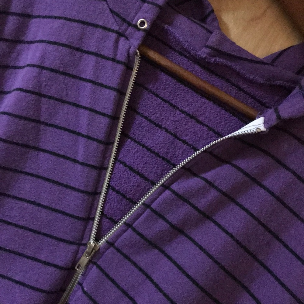 American Apparel Purple Hoodie